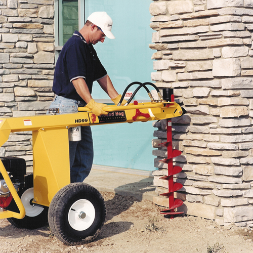 Towed Groundhog HD99 Hydraulic Post Hole Digger Towed Groundhog HD99 Hydraulic Post Hole Digger